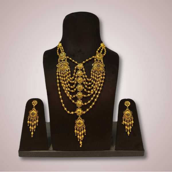 Regal Roshni Layered Haar Set
