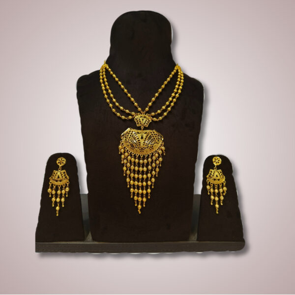 Meenakshi Temple Charm Haar Set